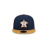 New Era Hat - Houston Astro's - Navy / Wheat