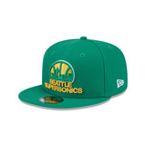 New Era Snapback Hat - Hardwood Classics - Seattle Supersonics