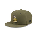 New Era Hat - Los Angeles Dodgers - Army Green