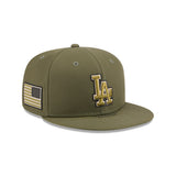 New Era Hat - Los Angeles Dodgers - Army Green