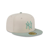 New Era Hat - New York Yankees - Cream / Sage
