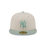 New Era Hat - New York Yankees - Cream / Sage
