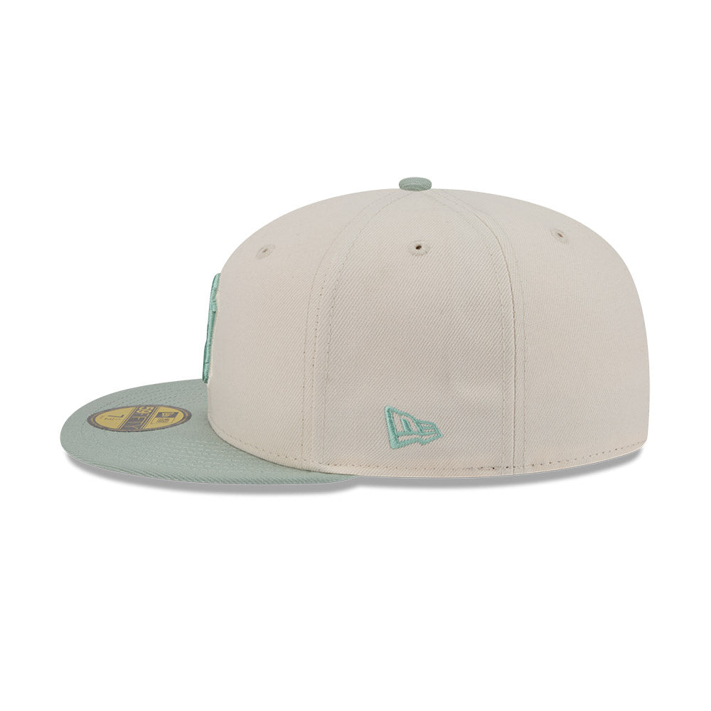 New Era Hat - New York Yankees - Cream / Sage