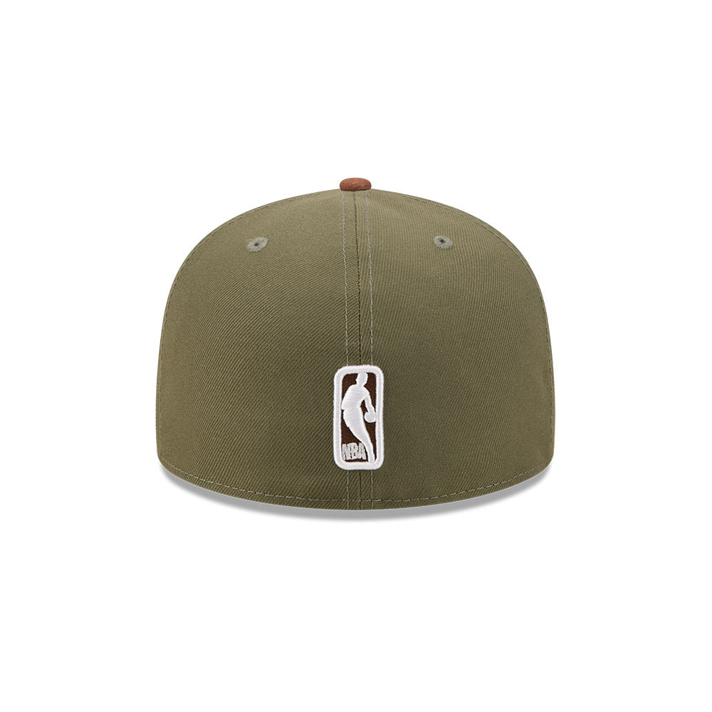 New Era Hat - Chicago Bulls - Olive / Brown