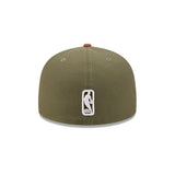 New Era Hat - Chicago Bulls - Olive / Brown
