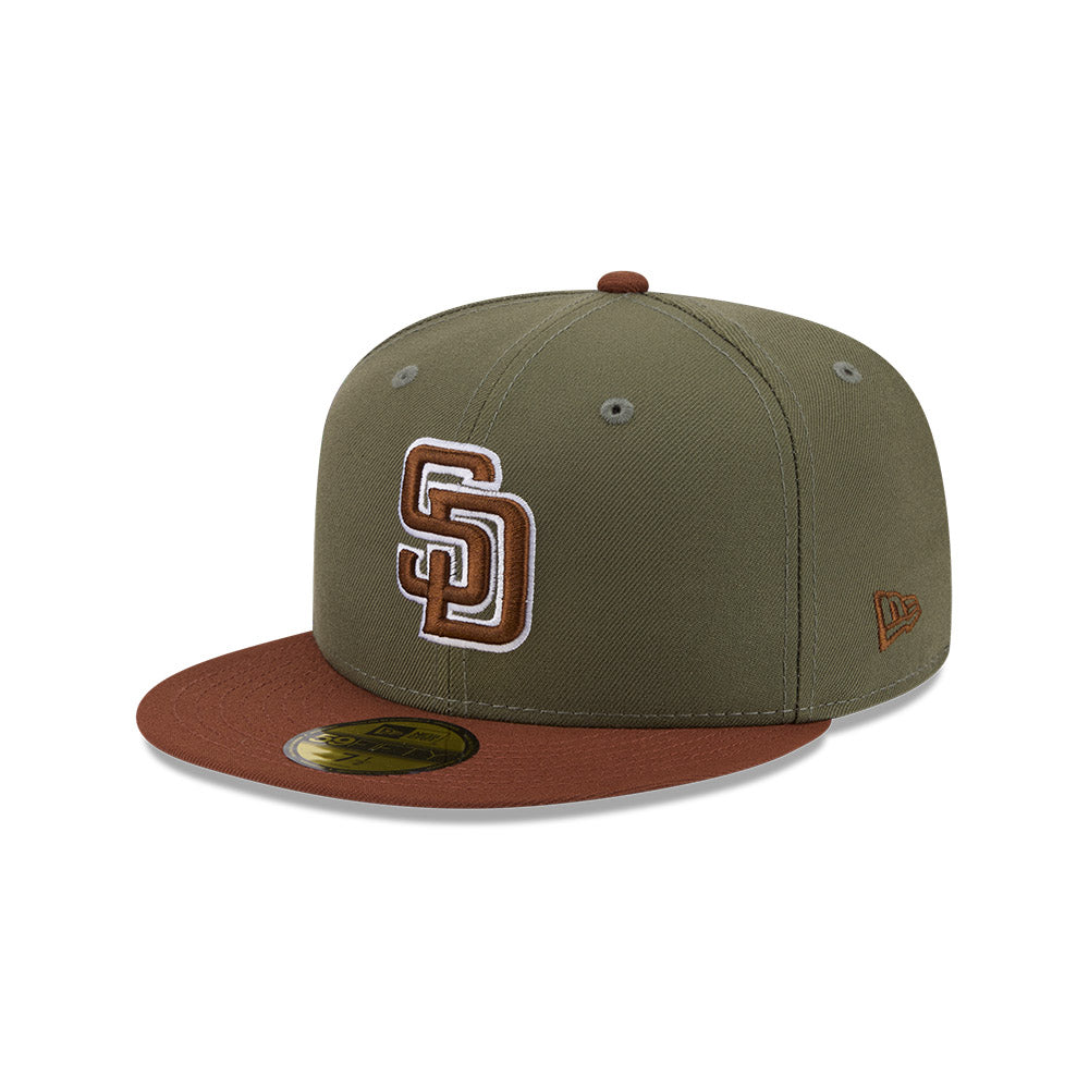 New Era Hat - San Diego Padres - Olive / Brown