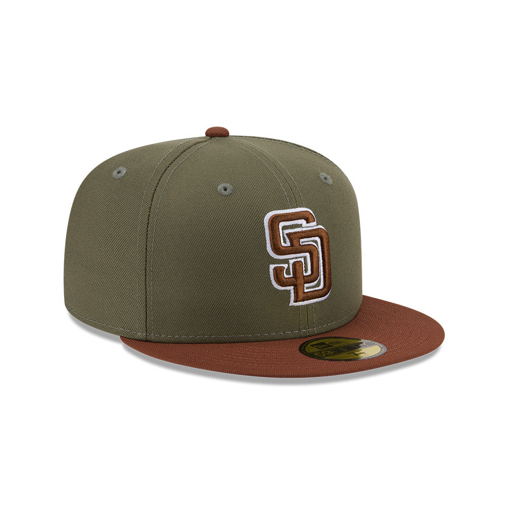 New Era Hat - San Diego Padres - Olive / Brown