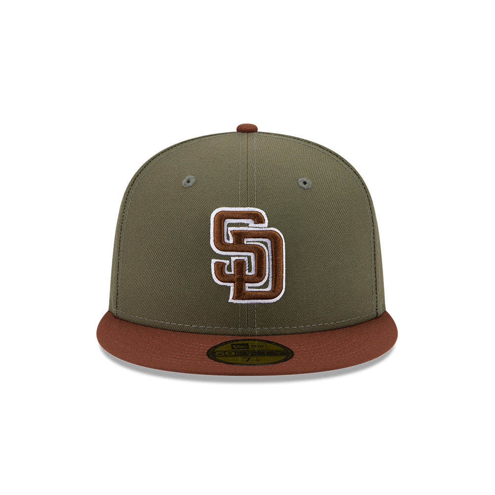 New Era Hat - San Diego Padres - Olive / Brown
