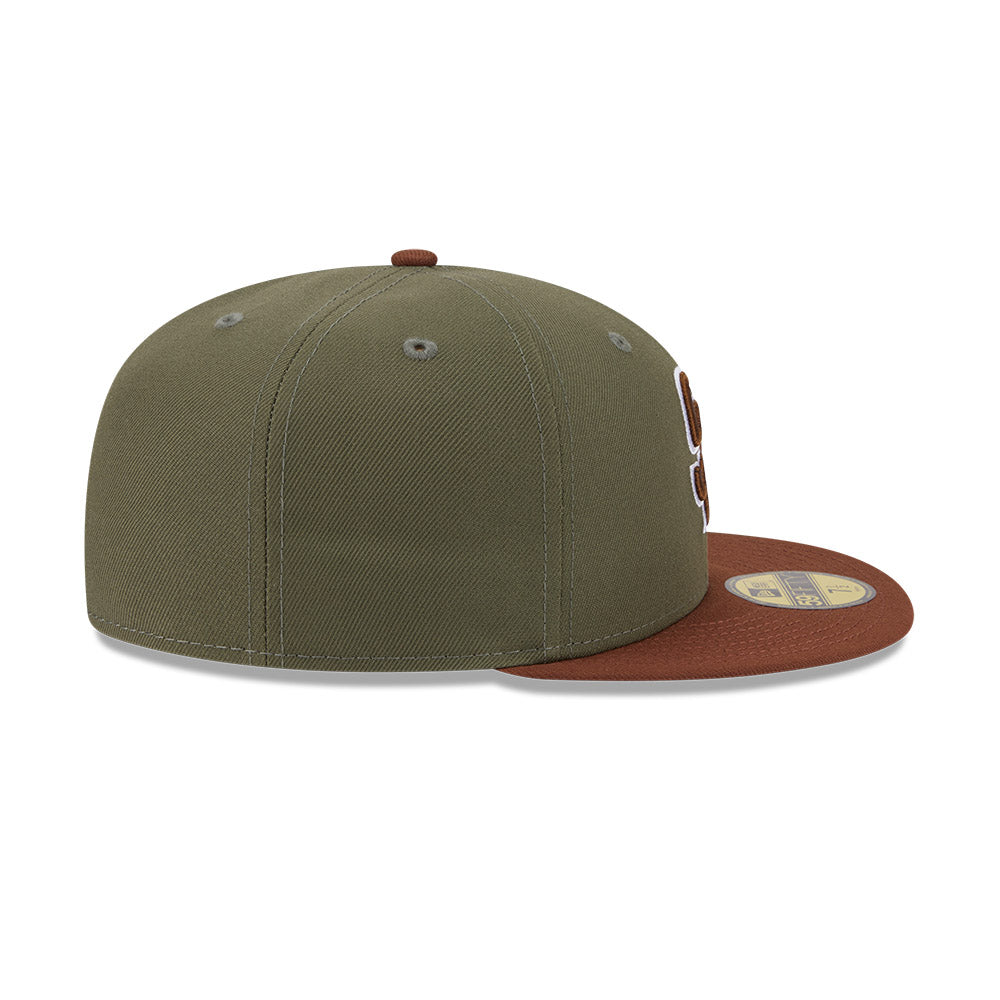 New Era Hat - San Diego Padres - Olive / Brown