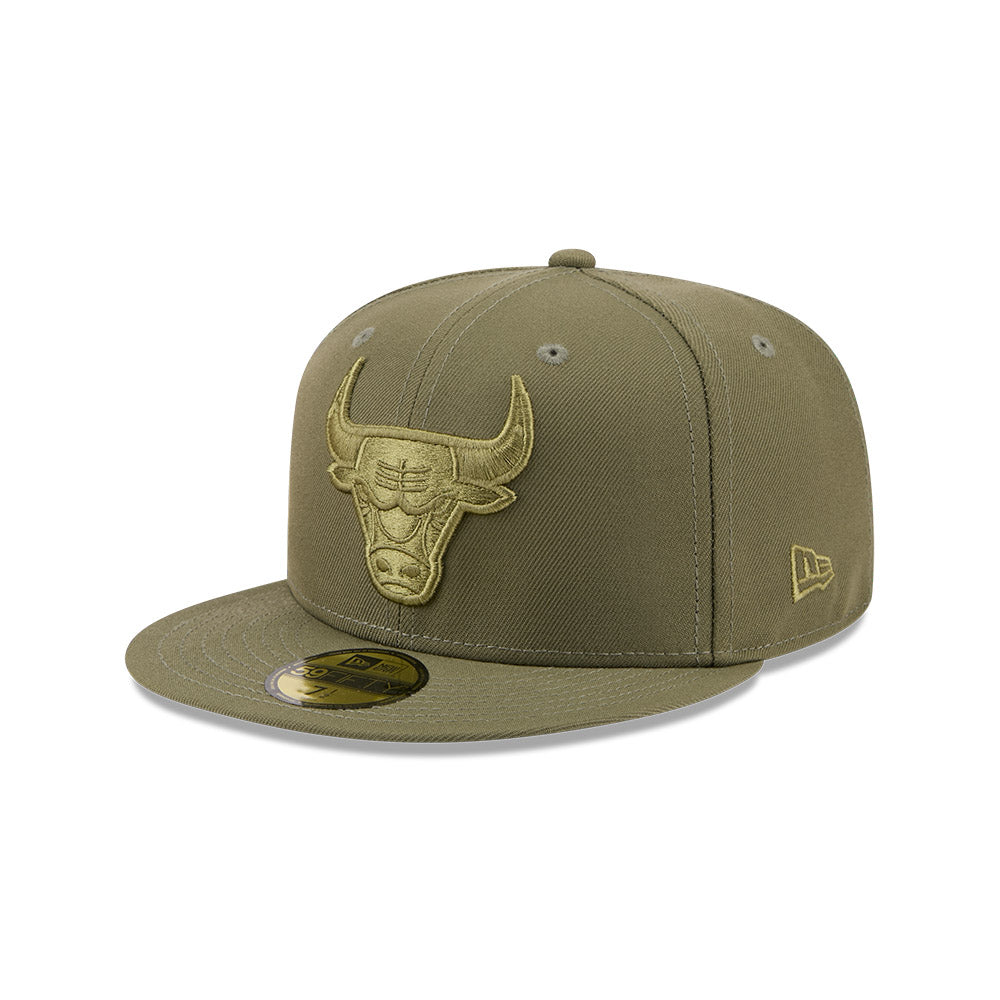 New Era Hat - Chicago Bulls - Olive