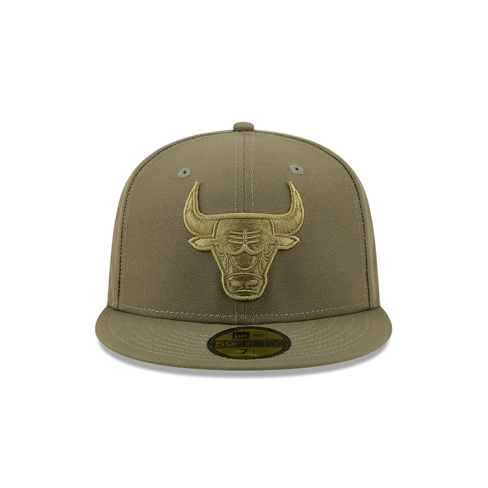 New Era Hat - Chicago Bulls - Olive