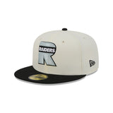 New Era Hat - Oakland Raiders - Cream