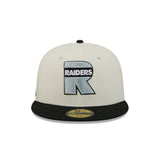 New Era Hat - Oakland Raiders - Cream