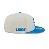 New Era Hat - Detroit Lions - Cream / Blue