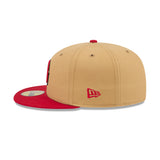 New Era Hat - San Francisco 49ers - Wheat / Red