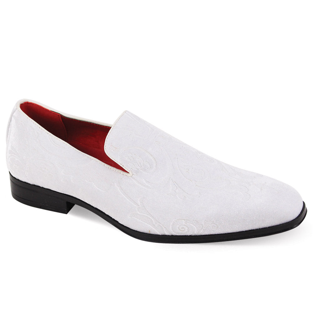 After Midnight Shoes - Plain Toe Lesered Smoker 8 / White / 7017 After Midnight Shoes - Plain Toe Lesered Smoker 8 / White / 7017