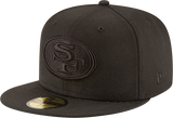 New Era Hat - San Francisco 49'ers - All Black