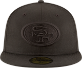 New Era Hat - San Francisco 49'ers - All Black