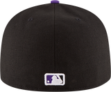 New Era Hat - Colorado Rockies - Black / Purple