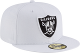 New Era Hat - Oakland Raiders - White