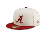 New Era - Alabama Crimson Tide - Cream / Crimson