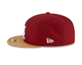 New Era Hat - Alabama Crimson Tide - Crimson / Khaki