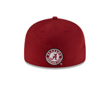 New Era Hat - Alabama Crimson Tide - Crimson / Khaki
