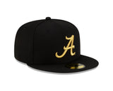 New Era Hat - Alabama Crimson Tide - Black / Gold