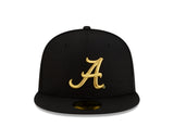 New Era Hat - Alabama Crimson Tide - Black / Gold