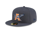 New Era Hat - Auburn Tigers - Graphite Grey