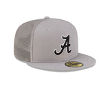 New Era Hat - Alabama Crimson Tide - Grey / Black