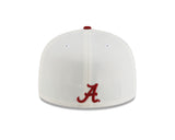 New Era Hat - Alabama Crimson Tide - Cream / Crimson