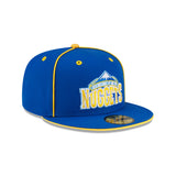 New Era Hat - Denver Nuggets - Royal Blue / Yellow