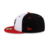New Era Hat - Chicago Bulls - Red / Black / White