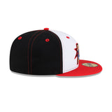 New Era Hat - Philadelphia 76ers - Black / White / Red