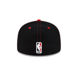 New Era Hat - Philadelphia 76ers - Black / White / Red