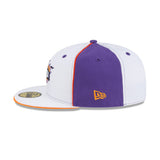 New Era Hat - Phoenix Suns - Purple / White