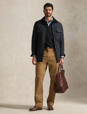 Polo Ralph Lauren Big & Tall Double Knit Jacket - Black