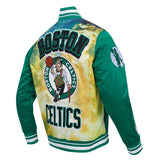 Pro Standard Sublimated Satin Jacket - Boston Celtics