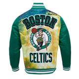 Pro Standard Sublimated Satin Jacket - Boston Celtics