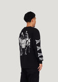 Memory Lane Men's Long Sleeve Tee Shirt - Reaper