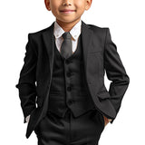 Solid Boys Suit Separates By Zegarie