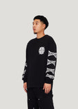 Memory Lane Men's Long Sleeve Tee Shirt - Reaper