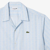 Lacoste Men's Short Sleeve Monogram Print Shirt