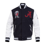 Pro Standard Varsity Jacket - University Of Alabama Rib Wool Jacket