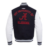Pro Standard Varsity Jacket - University Of Alabama Rib Wool Jacket