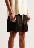Diet Starts Monday Shorts - Checkered Nylon Short