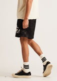 Diet Starts Monday Shorts - Checkered Nylon Short