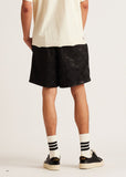 Diet Starts Monday Shorts - Checkered Nylon Short