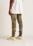 Embellish Denim Jeans - David Skinny